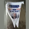 2020 Trump Triangle Flag Banner EE. UU. Presidente Elección Trump Supporter Pull Flag Make America Great Again Flag Home Party Supplies BC VT1099