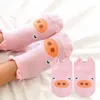 14 Styles bébé mode coton chaussettes nouveau-né infantile enfants plancher antidérapant chaussettes filles garçons asymétrique dessin animé animal chaussettes M361