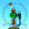 Corona Beautiful hookah Glass Bong Water Pipe Smoking bowl Dab Rig Recycler Bubbler Pipe