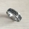 Alta calidad 925 plata llena 316L Acero inoxidable hombres niño negro anillo de bodas diamante anillo de compromiso para mujeres niñas amantes al por mayor