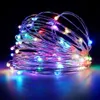 11m 21m 31m 41m LED lampe solaire extérieure LED chaîne lumières fée vacances fête de Noël guirlande solaire jardin étanche Lights262c