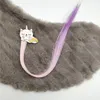 Hårförlängningar peruk för barn Flickor Unicorn Cartoon Cat Head Hair Clips Bobby Pins Hårpin Barrette Hårtillbehör 50st 0214