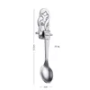 Aço inoxidável criativo café Cordas Spoons Mermaid Forma Hanging Jam colher Ice colher Sobremesa Louça WB2059