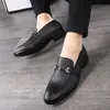 leather shoes men loafers black formal shoes for men coiffeur fashion wedding shoes men buty damskie heren schoenen sapato masculino social
