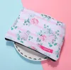 DHL50pcs Cosmetic Bag 2020 Женщины Mouth Printed холст Многофункциональный косметичка Zipper Toilertry Организация хранения сумка