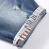 2016 sommar män korta jeans denim byxor mens shorts bermuda jeans mode casual män jeans med hål masculina