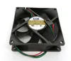 New Original AVC DS08025B12H DC12V 0.30A 80x80x25MM 3Lines Computer cooling fan