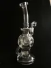 2020 miglior bong Exosphere 14 fori Mutiholes fab Egg Bong in vetro recyle Oil Rigs Hot Glass Design Eggosphere combo di ball rig con favoloso uovo