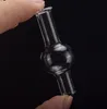 Quartz Thermal Banger Nail med Universal Ball Quartz Carb Cap Double Tube Quartz Thermal Banger Set för oljeplattor Glas Bongs