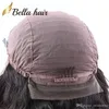 Perücken Verkauf lockige Welle Lace Front Perücke vorgezupft brasilianische tiefe lockige gewellte Remy Echthaarperücken für schwarze Frauen Julienchina