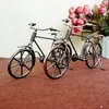 SM ijzeren metalen vintage fiets model speelgoed, retro-stijl handgemaakte ornament, voor kerstkind verjaardag geschenken, verzamelen, decoratie SMT006 005, 2-1