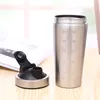 Edelstahl-Shake-Cup, einlagige Fitness-Proteinpulver-Misch-Shaker-Cup, nicht isolierende Proteinpulver-Sportwasserflasche