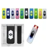 New Colorful Plastic Intelligent USB Charging Lighter Innovative design Cyclic 200Mah Charging For Cigarette Bong Smoking Pipe Hot Cake