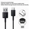 oem qualité s10 câble usb câble usb type c 1 2m 2a câble de chargeur rapide pour samsung galaxy s10 s10e s10 plus s9 s8 plus note 10 9 epdg970bbe