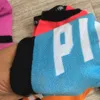 Femmes filles mode noir multicolore chaussettes coton cheville chaussette sport football adolescents pom-pom girl bas avec étiquettes carton 8947995