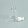 Sub-botella de burbuja de plástico PET portátil de viaje de 80 ml para empacar desinfectante de manos, champú, loción de baño, detergente, etc.