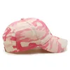 Fashion- Casual Luxury Design Baseball Caps For Women Sweetie Snapback Caps Bone Camouflage Casquette Golf Hats Pink Color Perfect Gift M81Y