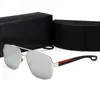 Mens Designer de óculos de sol de alta qualidade moda polarizada óculos de sol óculos com caixa e case