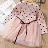 Girls Clothes 2021 Spring Autumn Princess Flying Sleeve Kids Dress Unicorn Party Toddler Children Clothing 38Y3832027