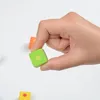 Eraseurs en forme de dés pour enfants 3D Candy Couleur Dice Dice Eraser Caoutchouc Eraser Toys Fournitures de bureau de l'école