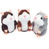 Cute 16cm Animal Cartoon Talking Hamster Plush Toys Kawaii Speak Talking Sound Record Hamster Talking Toy Children Christmas Gift RRA2255