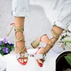 Nieuwste Summer Wedge 7cm Heel Pointed Fish Mouth Sandalen Vrouw Hemp Vat Up Vrouwen Platform Sandals2327725