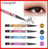 Augen Make-up YANQINA Eyeliner 36H Schwarz Wasserdicht Flüssig Eyeliner Make-Up Langlebig Eye Liner Bleistift 4 Farben Augen Make-Up Werkzeuge