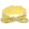 Girl Baby Wave Point Cotton Turban Unicorn Horn pannband Head Wrap Ed Knot Soft Hair Band pannband headwrap 8styles RR7972766