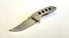 Senaste Design John Barker Custom Knives Hokkaido Flipper 4-håls Titanium Framhandtag Fällande kniv M390 Blade Tactical Pocket EDC Utomhussamlingsverktyg