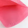 28 * 42 cm Pembe Kalp Desen Plastik Posta Çanta Plastik Hediye Çantası Poly Mailer Kendinden Sızdırmazlık Posta Paketleme Zarf Kurye Express Çanta