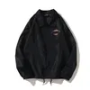Fashion-the Designer Jacket Men's Fashion Trench Coats Fall Jacket Long Sleeve Casual Men's Jacket Color White Black Size