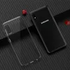 Para Samsung A10E A20 A30 A50 A70 A60 M20 M30 A40 S10E Plus placa inferior de acrílico transparente cubierta de la caja del teléfono antiarañazos