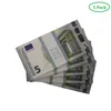 Prop Money Full Print 2 Sided One Stack US Dollar EU Bills for Movies April Fool Day Kids248m2K3L