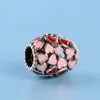 Temperamento Love Charm Beds para Pandora 925 Prata esterlina de alta qualidade Love Diy Biads com Box Box Lady Birthday Gift 222L