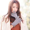 Fashion- Warm Woolen Gloves Touch Screen Gloves Christmas Gift Students Outdoor Sports Driving Riding Gloves Full Finger Mittens
