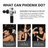 Phoenix A2 Pistolet de massage à percussion personnel Masseur musculaire Athlétique Masseur de tissus profonds Récupération musculaire MX191022