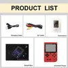 Mini Handheld video Game Console Portable Retro 8 Bit Model For FC 400in-1 Games AV Line Connect TV Show Color LCD Game Player for Kids Gift