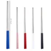 Colorful Fashion Home Kitchen Rrestaurant Dinnerware Stainless Steel Chopsticks Chinese Chopsticks