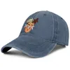 Kleurblok voor mannen en vrouwen trucker denim pet cool ontwerper op maat gepersonaliseerdblank passend trendyaangepaste hoeden Portret X3502468