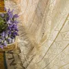 American Country Style Handmade bawełniana gwint szydełka francuski okno kurtyna Hollow gotowa dekoracyjna kurtyna Dostosuj