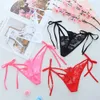 La MaxPa 3pcs set Newest Sexy Lady Panties Thong Cotton Women Underwear G-String Low Waist Bandage Lace Panties G String k553239j