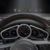 Araba Aksesuarları Gösterge Tablosu Gösterge Paneli Çerçeve Döşeme Kapağı Porsche Cayenne için İç Dekorasyon 2018 2019 2020243K