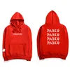 Neue 2019 Club Marke Hoodie Sweatshirts Frauen Paranoid Brief Drucken Hoodies Männer West Mit Kapuze Anti Sozialen Hoody9074512