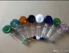 Smoking Pipes selling snowflake multi-wheel stained glass cigarette pot Wholesale Glass Hookah, Glass Water Pipe Fittings Smoking