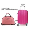 Duffel Bags Luggage Bag Travel Duffle Trolley Rolling Suitcase Women Men With Wheel Carry-On1268S