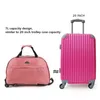 Duffel Bags Luggage Bag Travel Duffle Trolley Rolling Suitcase Women Men With Wheel Carry-On12244