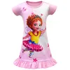 Girls Fancy Nancy Kleid 2019 Kinder Sommerkleider für Mädchen Mädchen lässig Kleid Mädchen Cartoon Kleid für 100140cm8885429