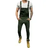 Herren-Jeans, Overalls, Tirantes hombre para, Jeans für Herren, Schwarz, Armeegrün, 2020, Herrenbekleidung, Herren-Hosen mit Tasche #w