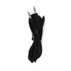 Câble audio d'extension AUX auxiliaire de 3,5 mm mâle à mâle cordon auxiliaire stéréo câble 1M / 3FT noir / blanc