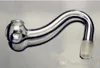 Pot ordinaire, bongs en verre en gros tuyaux de brûleur à mazout conduites d'eau tuyaux en verre plates-formes pétrolières fumer